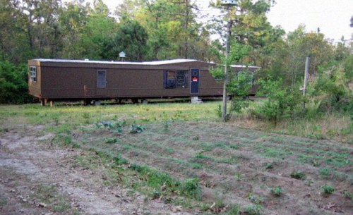 Mobile trailer home which serves as headquarters for the RPP, the pro North Korean political group started by white supremacist Joshua Sutter